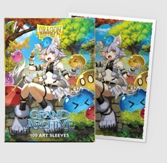 Dragon Shield Grand Archive Art Sleeves: Silvie, Slime Sovereign (Standard, Matte,100ct)